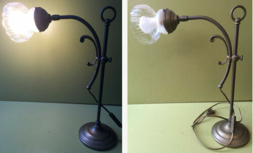 ANCIEN OLD ART Deco Skyscraper Laiton & Glass Rod Lumiere Appliques murale Lampe EUR 1.500,00 - FR