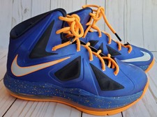 neon orange lebron 10