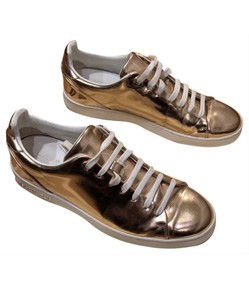 gold louis vuitton shoes