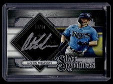 Austin Meadows 2022 Topps Five Star Silver Signatures Auto Card /40 #SS-AM