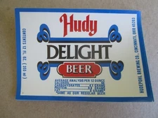 Lot of 25 Original Old Vintage HUDY DELIGHT BEER Labels - Hudipohl Brewing - OH.