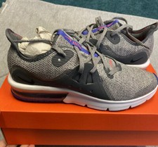 NEW Nike Boys Nike Air Max Sequent 3 GS Dark Grey, Size 7Y