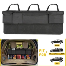 Backseat Trunk Organizer Hanging Car Organizer Trunk Cargo Storage For SUV Truck