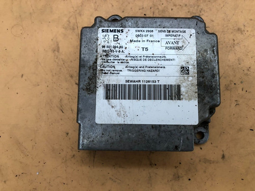 Peugeot 307 Airbag Steuergerät 9650109480