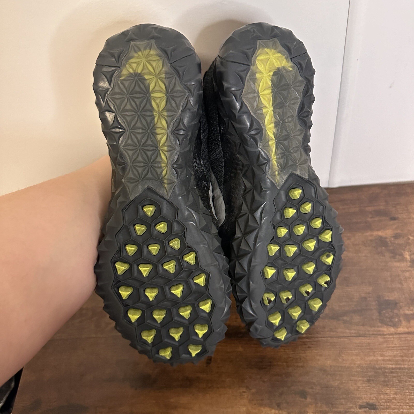 nike alpha sensory turf black