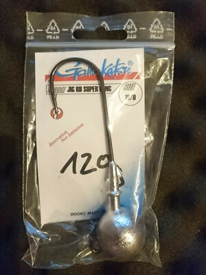 Gamakatsu JIG ''RB Super Strong'' 1x # 18/0 120g