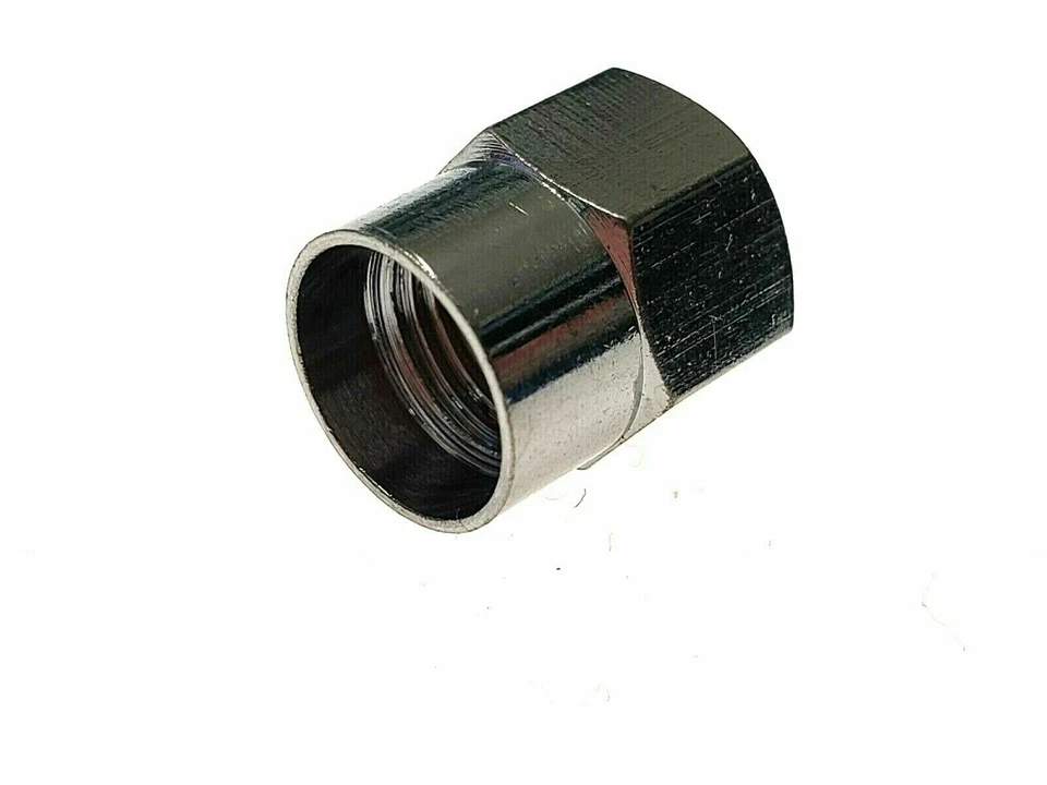 Chrome Metal Valve Stem Caps Covers Wheel Tire Rim GM GMC Cadillac Chevy 4pc A41 - Image 2 of 4