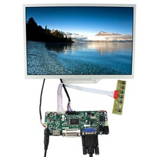 HD DVI VGA LCD Controller Board 12.1" LQ121K1LG52 1280x800 LCD Screen