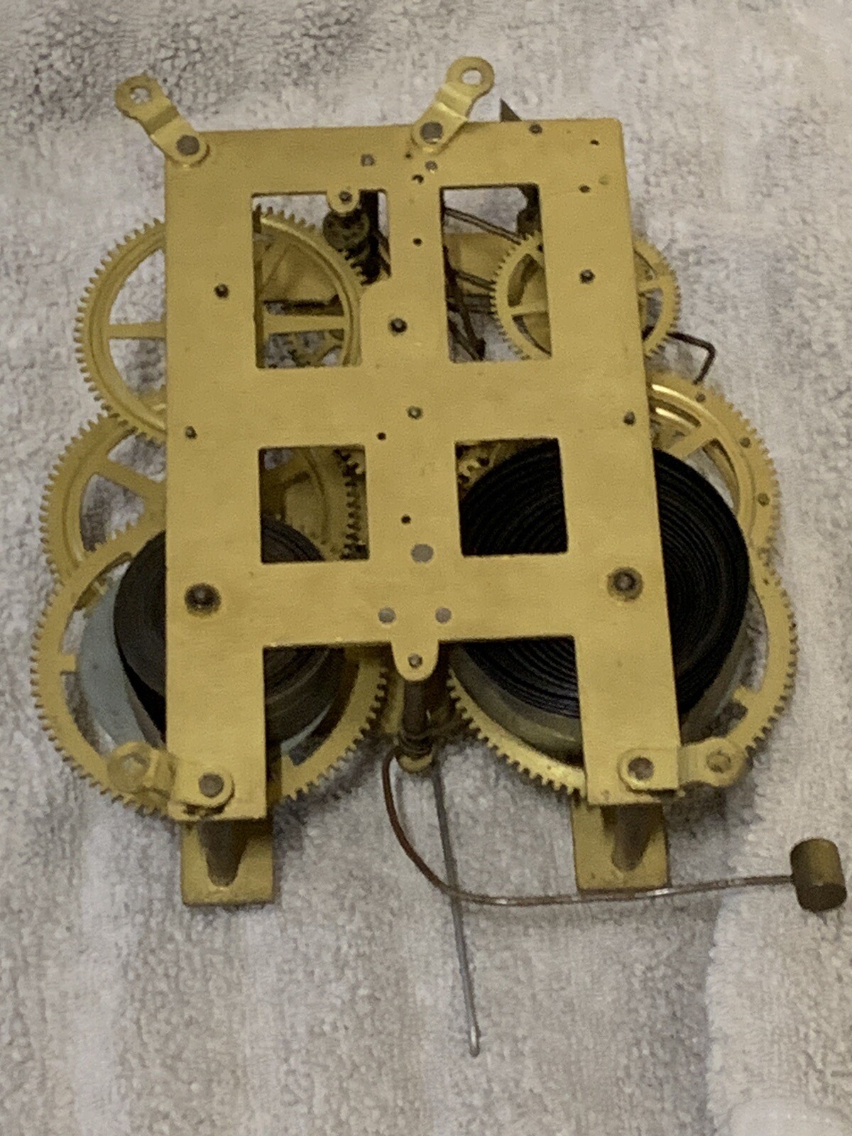 Antique American New Haven Clock Movement Spares Repair eBay