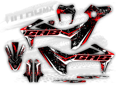 Kit Graphiques GasGas SM 700 2022-2024 - Autocollants Personnalisables - Marque NitroMX