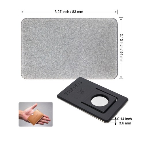 Kreditkartengröße Diamant Schärfen Stein Tasche Diamant Messer & Werkzeugschärfer - Bild 6 von 6