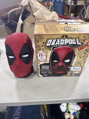 Hasbro Marvel Legends Talking Deadpool Head Interactive Electronic 600+ Lines 18