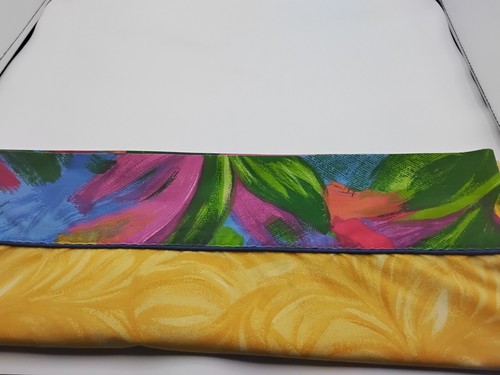 2 Vintage Pillowcases 1991 Di Lewis Revman Barbados Cotton Percale Made in USA - Picture 7 of 8
