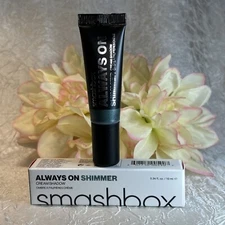 Smashbox ALWAYS ON CREAM SHADOW Eyeshadow EMERALD SHIMMER Full Size NIB FreeShip
