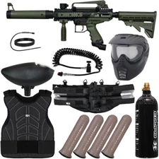 NEW Tippmann Cronus Tactical Light Gunner Paintball Gun Package Kit - Olive