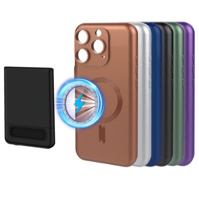 Long Lifespan Office 5000mAh Wireless Power Bank Magnetic Case for iPhone 16 Pro