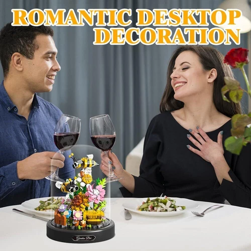 Fiori pianta ape mattoncini di bloccaggio kit di costruzione regalo IT - Foto 5 di 13