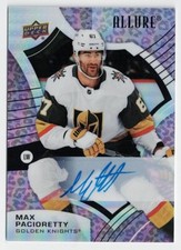 2021-22 Upper Deck Allure Pink Leopard Autograph #38 Max Pacioretty