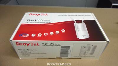 DrayTek VIGOR1000VN High Speed Gigabit Fiber Router MIMO Wireless Firewall NEW