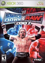 Wwe Smackdown Vs Raw 07 Microsoft Xbox 360 06 For Sale Online Ebay