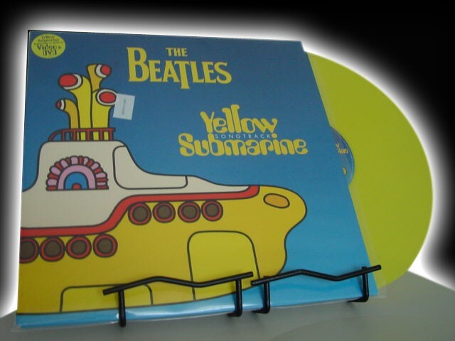 BEATLES VERIFIED YELLOW VINYL SUBMARINE 1ST ED. 1999 LP +