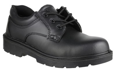 Amblers Safety Black FS38C Metal Free Composite Gibson Lace Sicherheitsschuhe