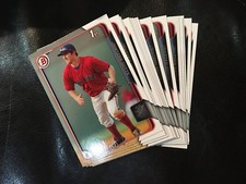 2015 Bowman BP57 Jantzen Witte 16 count lot Boston Red Sox