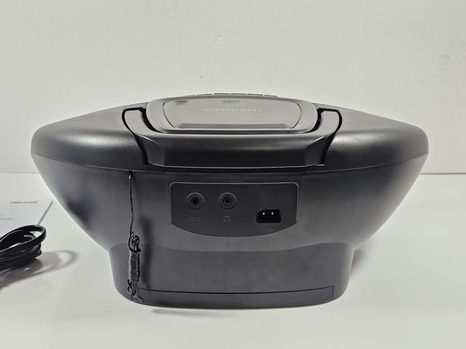 Insignia - AM/FM Radio Portable CD Boombox with Bluetooth - Light Stays ...