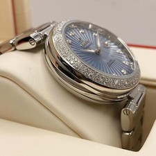 Omega De Ville Ladymatic Diamonds Blue Dial Ladies Watch 425.35.34.20.57.002 5
