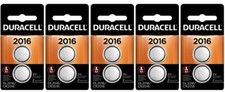 Duracell CR2016 ECR2016 CR 2016 DL2016 3v Batteries x 10 EXP 2027