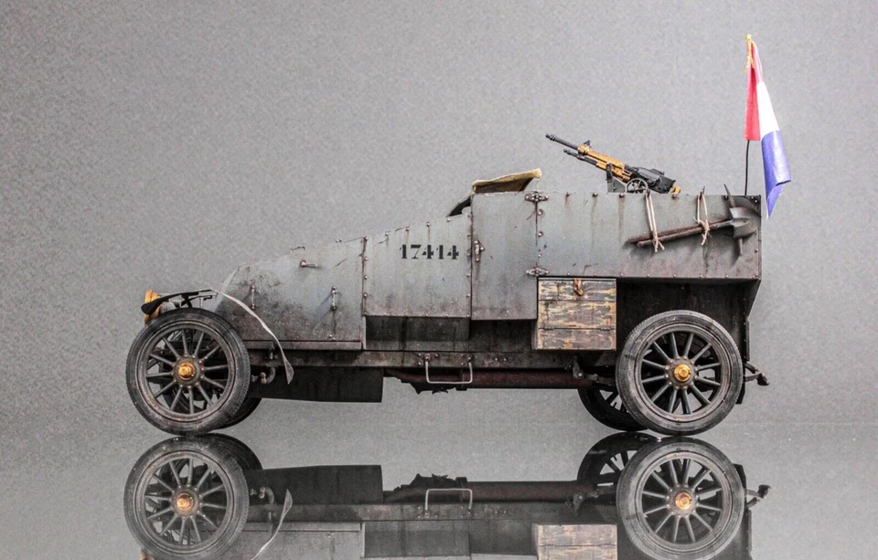 Primera Guerra Mundial Pro-build 1/35 Renault Tipo ED 1914 Foto 2 de 4