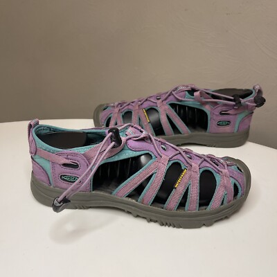Keen Whisper Close Toe Water Shoes - Sport Sandals - Purple - Women s Size 5