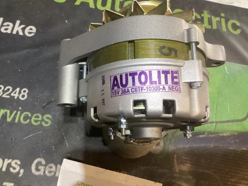 Ford Torino 390 Ci C6TF-10300-A 1968 alternador + o - PS sin aire acondicionado Foto 2 de 4