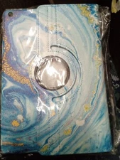 For iPad 10.2 9th 8th 7th Generation 360 Rotating Leather Smart Stand Case Cover