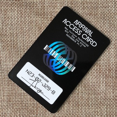NCT ジャニ Johnny 2020 resonanceスペシャルカード NCT 2020 JOHNNY [ RESONANCE Pt.2 Official Photocard ] Access Card