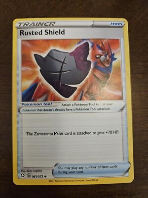 Rusted Shield 061/072 - Pokemon TCG Shining Fates NM | eBay