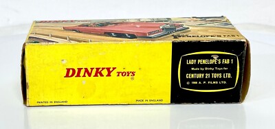 Dinky Toys - 100 Lady Penelope's FAB 1 - Thunderbirds NEVER USED