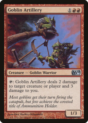 Goblin Artillery [Magic 2010] Magic MTG