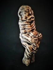 85# Antique Naga Maternity Figure Made On Fossil - Himalaya