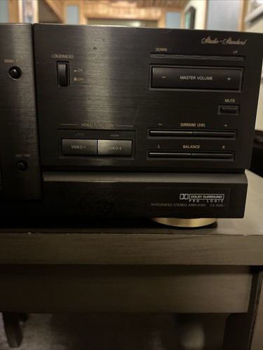 Fisher studio standard CA-9335 stereo receiver amplifier. Works. W/ Connectors - Picture 4 of 17