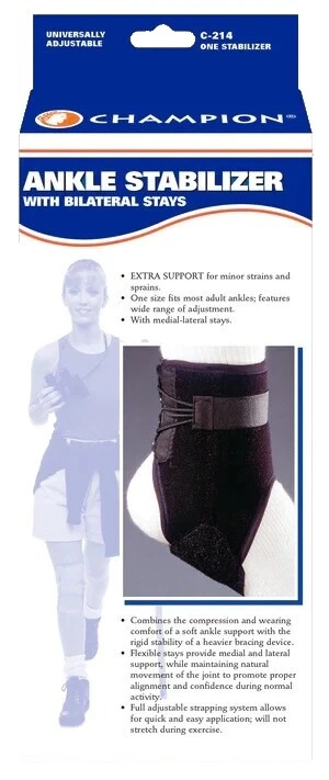 Champion Black Orthotics, Braces & Orthopedic Sleeves