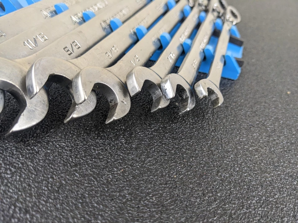 #ay492 Armstrong Tools EE. UU. 8 piezas Juego de llaves de trinquete SAE 5/16" - 3/4" Foto 4 de 4