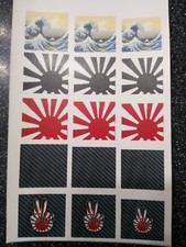 Clear 1 hood and roof WATER-SLIDE DECALS FOR HOT WHEELS / MATCHBOX, 1:64 USA