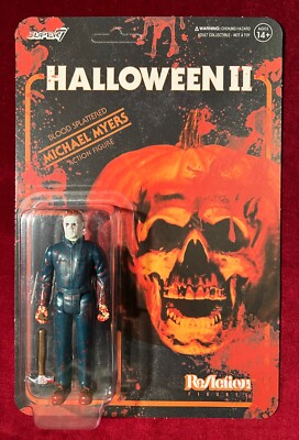 Super7 ReAction Halloween II MICHAEL MYERS Blood Splattered 3.75'' Action Figure