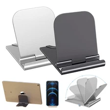 Universal Foldable Cell Phone Desk Stand Holder Mount Cradle For Phone Tablet