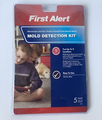 First Alert Mold Detection Kit MT1 Made In USA Alpha Energy Laboratories BRK