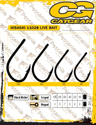 Amo Catgear Hisashi 11028 Lebendköder Angeln Mit Lebendem Wels Driften