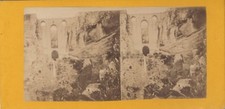 El Tajo Brücke Modern Ronda Malaga Spanien Foto Stereo Vintage Albumin