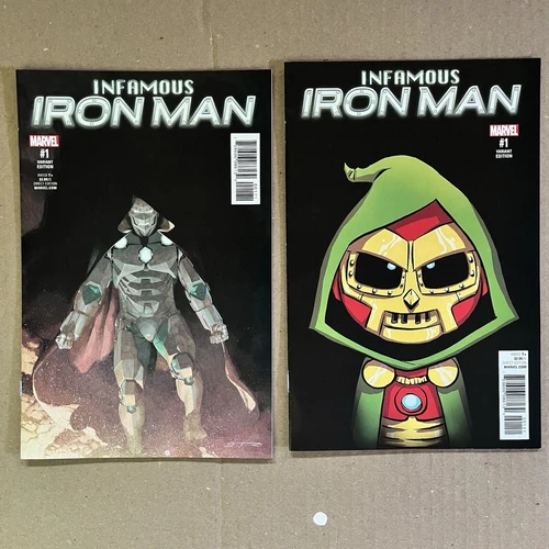 Infamous Iron Man (2016) #1 1:25 Esad Ribic Skottie Young Incentive Variant NM-