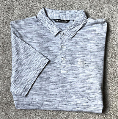 Mens Travis Mathew Northland Country Club Logo Duluth MN S/S Polo Golf Shirt XL